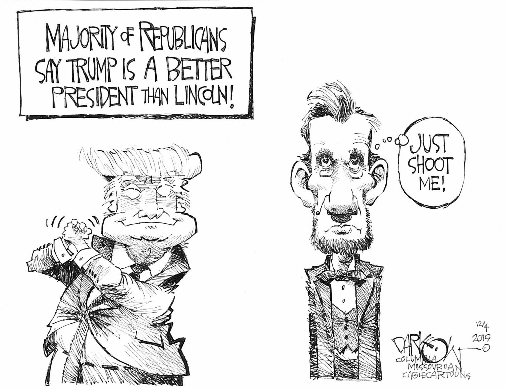Trump Better than Lincoln